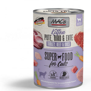 Mac’s Cat Dosen Kitten Pute & Rind & Ente