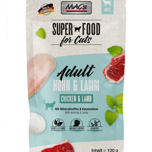 Mac's Cat Pouch Huhn & Lamm