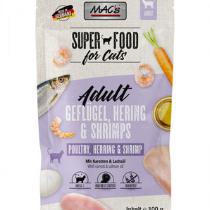 Mac's Cat Pouch Hering & Shrimps