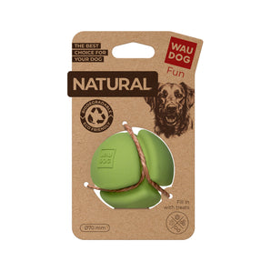 Hundespielzeug Ball WAUDOG Biologisch Abbaubarer Gummi, 7 cm
