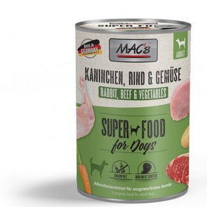 Mac`s Dog Kaninchen, Rind & Gemüse