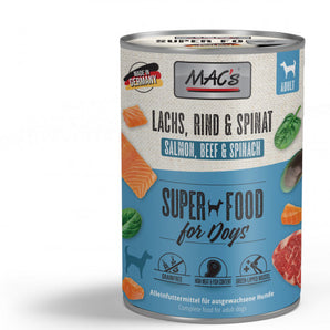 Mac`s Dog Lachs, Rind & Spinat