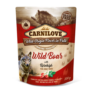 Carnilove Dog Paté Wildschwein & Hagebutten