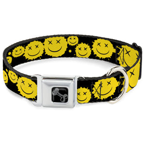 Buckle-Down  Hundehalsband "Smiley Face"