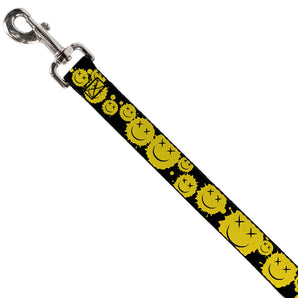 Buckle-Down Führleine "Smiley Face"