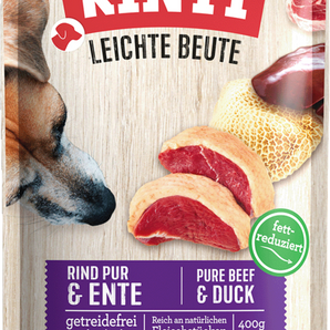 Rinti Leichte Beute Rind Pur + Ente 10x400 g