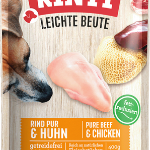 Rinti Leichte Beute Rind Pur + Huhn 10x400 g