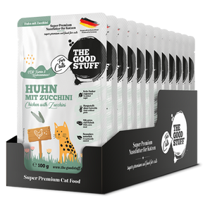 The Goodstuff Katze Huhn mit Zucchini Pouch
