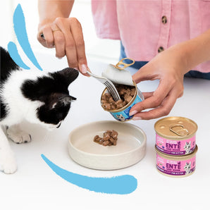 Edgard & Cooper Kitten Stückchen in Sauce Kabeljau & Huhn mit Blaubeeren
