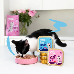 Edgard & Cooper Kitten Paté Ente & Huhn mit Blaubeeren