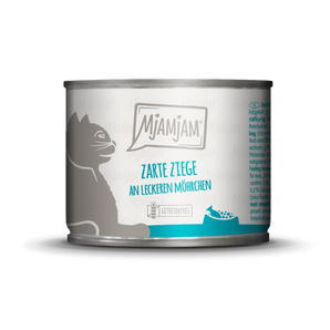 MjAMjAM leckere Mahlzeiten zarte Ziege an leckeren Möhrchen
