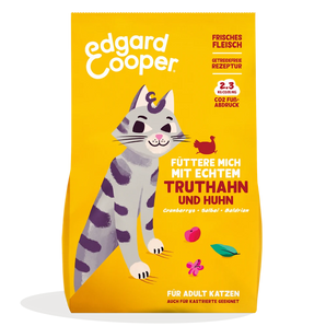 Edgard & Cooper Katze Truthahn & Huhn mit Cranberrys
