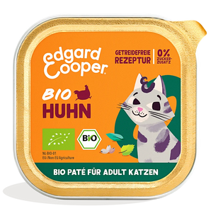 Edgard & Cooper Katze Bio Paté Huhn mit Chiasamen