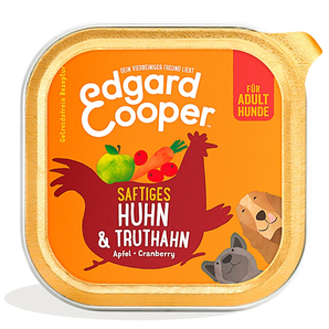 Edgard & Cooper Hund Adult Sagenhafte Huhn & Truthahn mit Apfel