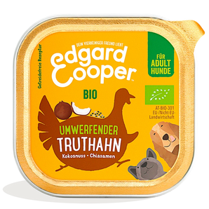 Edgard & Cooper Hund Adult Bio-Truthahn mit Bio-Kokosnuss