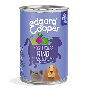 Edgard & Cooper Hund Adult Rind mit Rote Beete