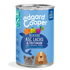 Edgard & Cooper Hund Adult Lachs & Truthahn mit Apfel