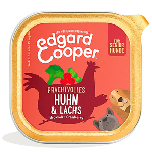 Edgard & Cooper Hund Senior Sagenhafte Huhn & Lachs mit Brokkoli