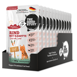 The Goodstuff Katze Rind mit Karotte Pouch