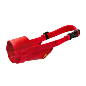 Hundemaulkorb Collar "Dog Extreme" Nylon Verstellbar Rot