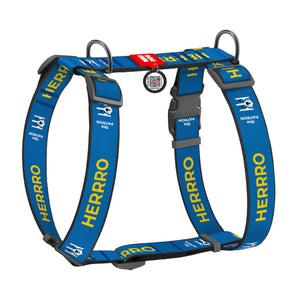 Hunde-H-Geschirr Collar WAUDOG Nylon "Patron" mit QR-Pass