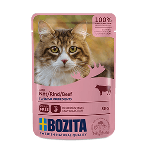 Bozita Pouch Häppchen Rind in Soße