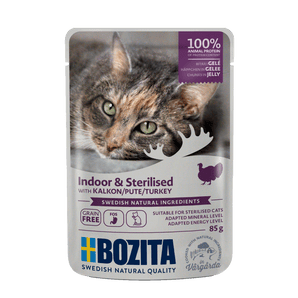 Bozita Indoor&Sterilised Pute in Gelee