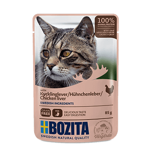 Bozita Pouch Häppchen Hühnchenleber in Gelee