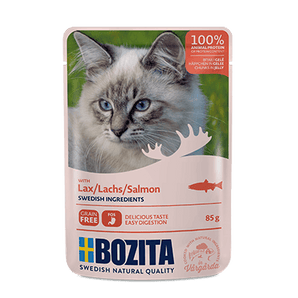 Bozita Pouch Häppchen Lachs in Gelee