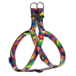 Hundegeschirr Collar WAUDOG Nylon "Vitrage" mit QR-Pass