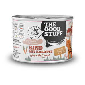The Goodstuff Katze Rind mit Karotte