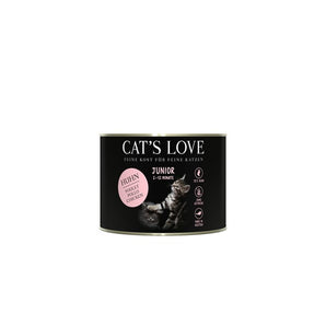 Cat's Love JUNIOR HUHN mit Algenkalk & Distelöl