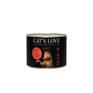 Cat's Love ADULT RIND PUR mit Distelöl & Löwenzahn