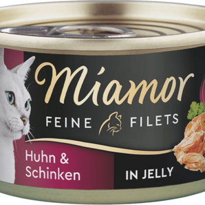 Miamor Feine Filets in Jelly Huhn+Schinken