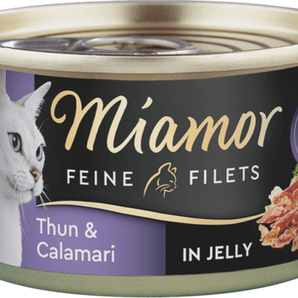 Miamor Feine Filets in Jelly Thunfisch+Calamari