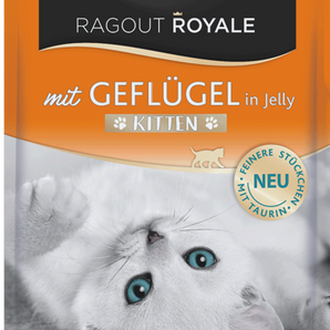 Miamor Ragout Royale Kitten Geflügel Jelly