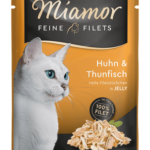Miamor Feine Filets in Jelly Huhn+Thunfisch