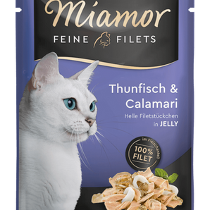 Miamor Feine Filets in Jelly Thunfisch+Calamari
