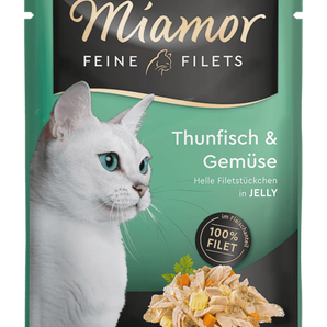 Miamor Feine Filets in Jelly Thunfisch+Gemüse