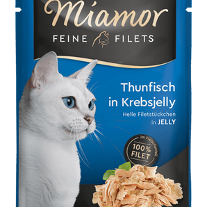 Miamor Feine Filets in Jelly Thunfisch in Krebsjelly