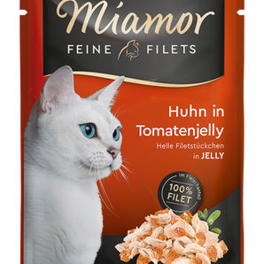 Miamor Feine Filets in Jelly Huhn in Tomatenjelly
