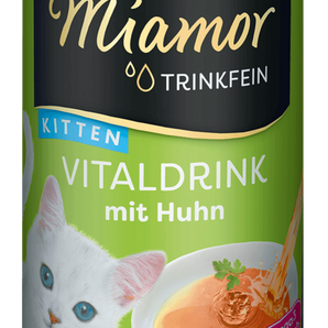 Miamor Trinkfein Vitaldrink mit für Kitten mit Huhn