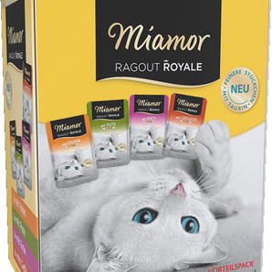Miamor Ragout Royale Multibox Adult Geflügelvielfalt in Sauce