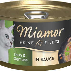 Miamor Feine Filets Thunfisch+Gemüse in Sauce