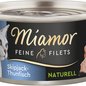 Miamor Feine Filets Naturelle Skipjack-Thunfisch