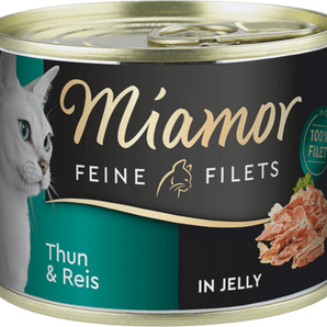Miamor Feine Filets in Jelly Thunfisch+Reis