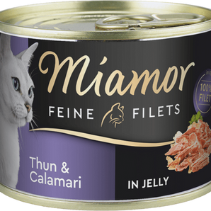 Miamor Feine Filets in Jelly Thunfisch+Calamari