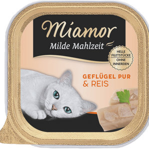 Miamor Milde Mahlzeit Geflügel Pur & Reis