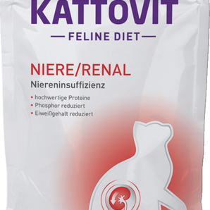 Kattovit Tockenfutter Feline Diets Niere/Renal