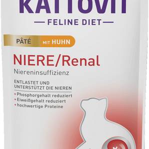 Kattovit Pouch Niere/Renal Paté Huhn